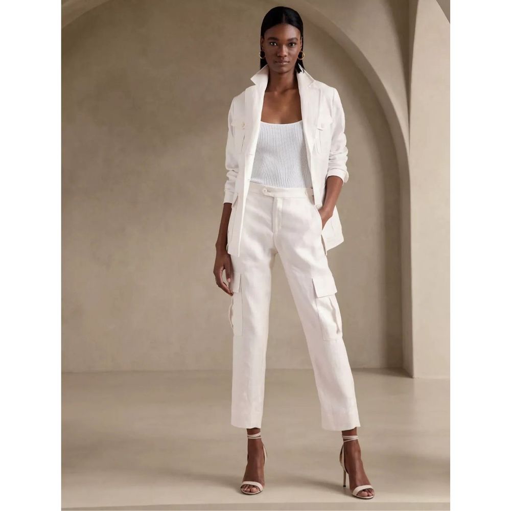 Banana Republic Heritage Expedition Linen Cargo Pant 4